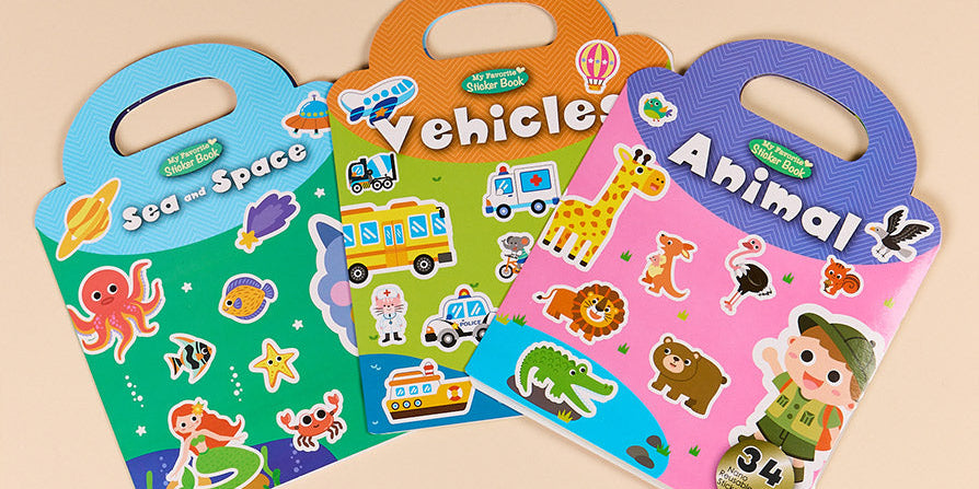 Reusable Sticker and Activity Book