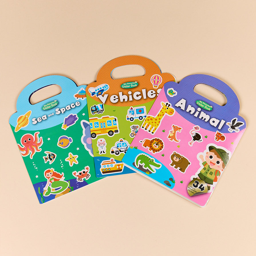 Reusable Sticker and Activity Book