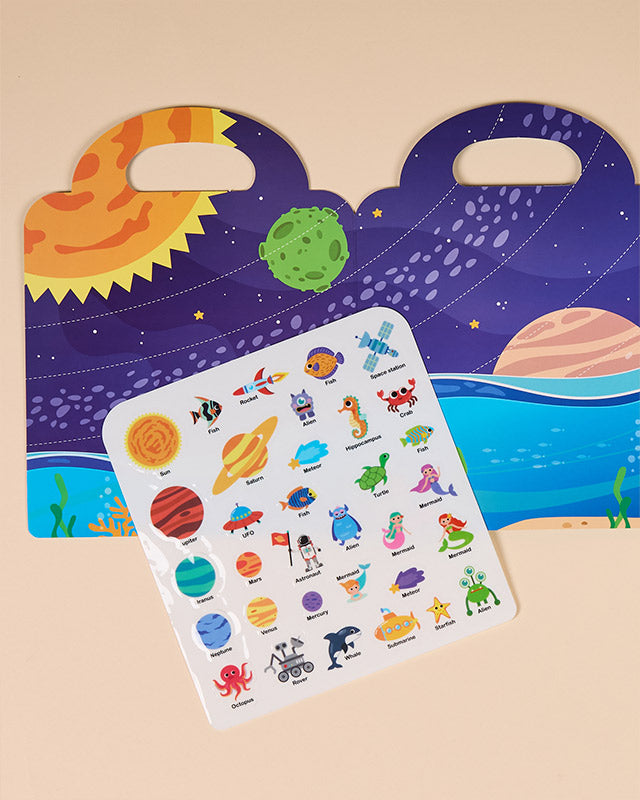 Reusable Sticker Book