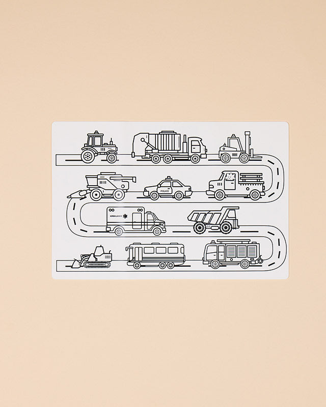 Reusable Colouring Mat